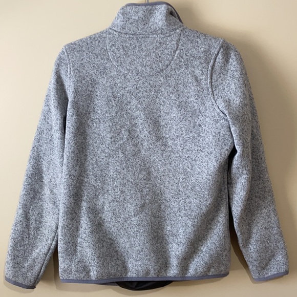 Grey LL Bean 3/4 Button Pullover Size xs - Picture 4 of 5